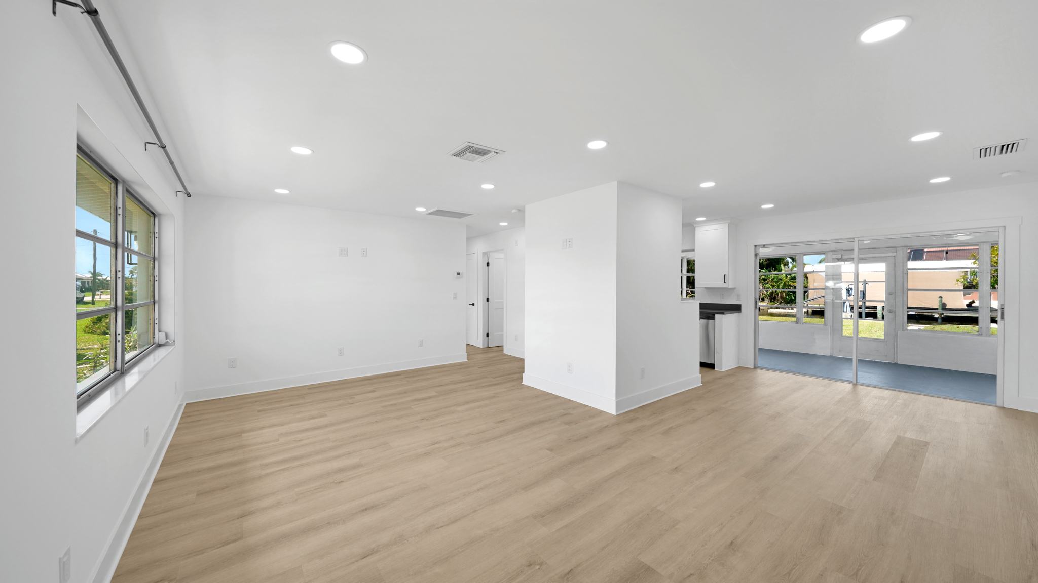 Fully renovated interior