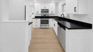 Bright, updated kitchen designed for easy everyday living